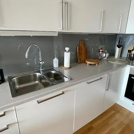 Apartamento - Seaside -52sq -free Garage Park Tromsø